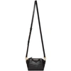Givenchy Nano Antigona Satchel Bag In Crocodile-embossed Leather In 001-black