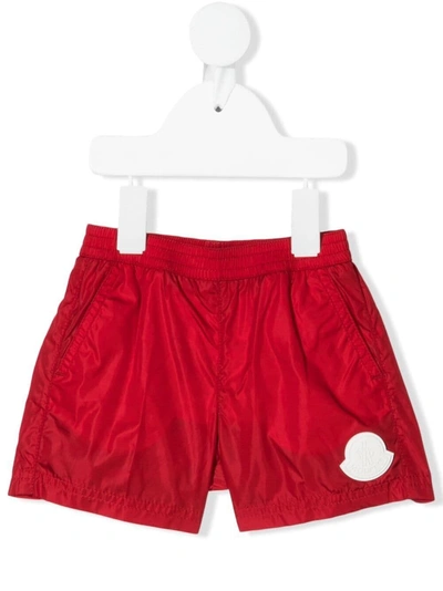 Moncler Baby's, Little Boy's & Boy's Beach Board Shorts In Red