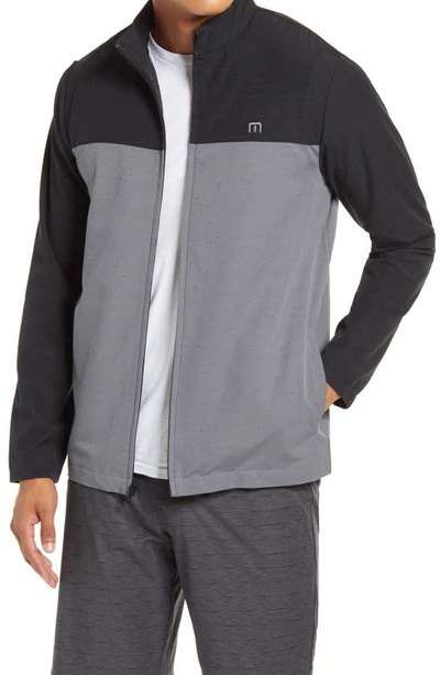 Travismathew Gate Change Stretch Jacket In Black