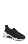Linea Paolo Rawson Slip-on Sneaker In Black Fabric