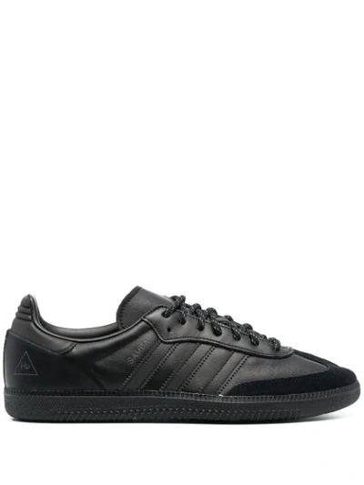 Adidas Originals X Pharrell Williams Samba Sneakers In Black