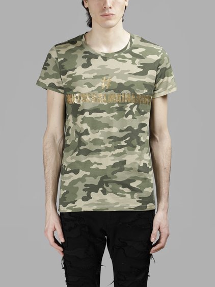 balmain camo shirt