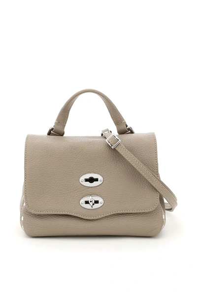 Zanellato Daily Postina Baby Bag In Grey,beige