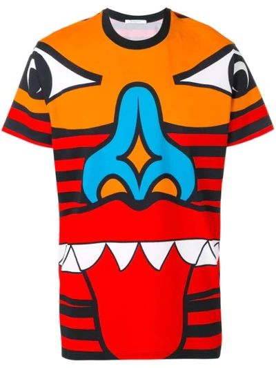 Givenchy Totem Cotton Shirt In Multicolor