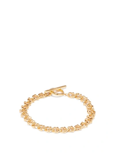 All Blues Dna T-bar 18kt Gold-plated Bracelet