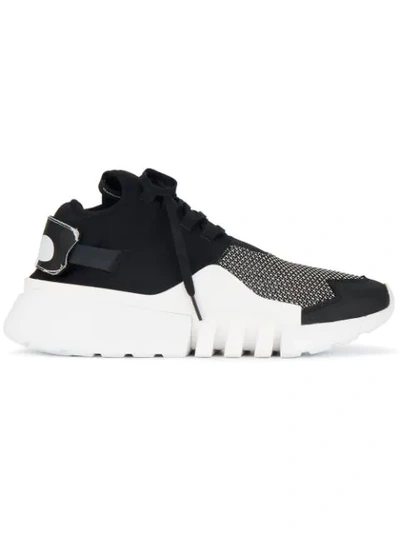 Y-3 Men's Ayero Leather & Mesh Sneaker In Multi