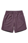 Rhone Guru Athletic Shorts In Vintage Violet
