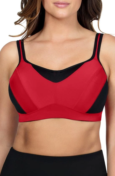 Parfait Dynamic High-impact Underwire Sports Bra In Racing Red