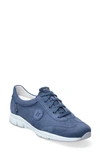Mephisto 'yael' Soft-air Sneaker In Denim Bucksoft Leather