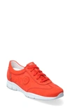 Mephisto 'yael' Soft-air Sneaker In Cranberry Leather