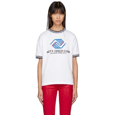 Alyx Logo Print T-shirt In White