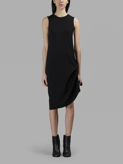 Isabel Benenato Women's Black Woven Dress