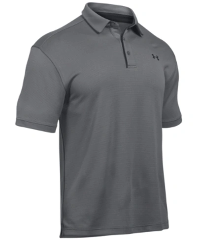 Under Armour Men's Tech Polo T-shirt In Graphite