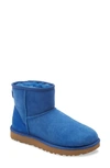 Ugg (r)  Classic Mini Ii Genuine Shearling Lined Boot In Classic Blue Suede