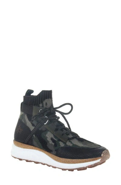 Otbt Hybrid High Top Platform Sneaker In Black