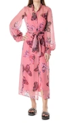 Atos Lombardini Long Dresses In Pink