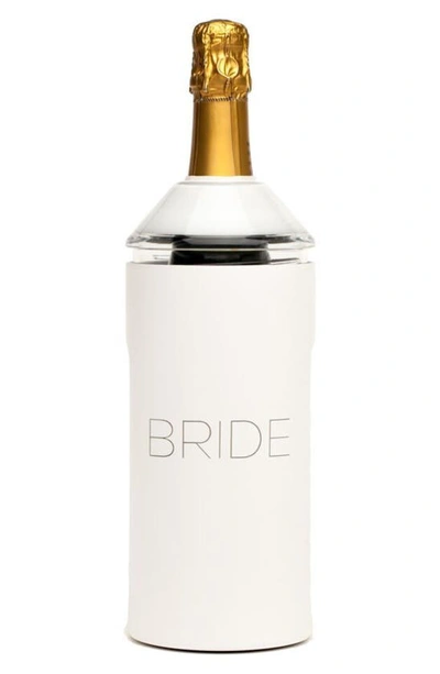 Vinglace Bride Wine Chiller In White