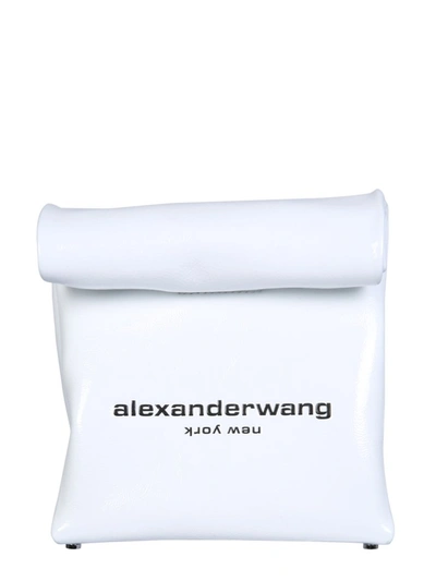 Alexander Wang Lunch Bag Clutch In White