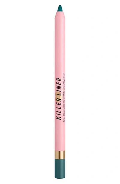 Too Faced Killer Liner 36 Hour Waterproof Gel Eyeliner In Killer Turquoise