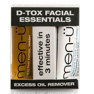 Menu Men-ü D-tox Facial Essentials (15ml)