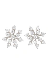 Hueb Luminus Small Diamond Earrings In White Gold