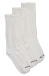 Hue 3-pack Slouch Socks In White