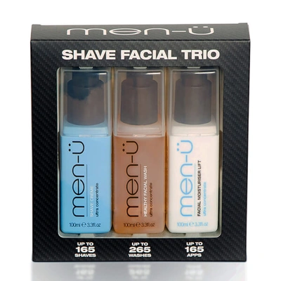 Menu Men-ü Shave Facial Trio Set (worth $52)