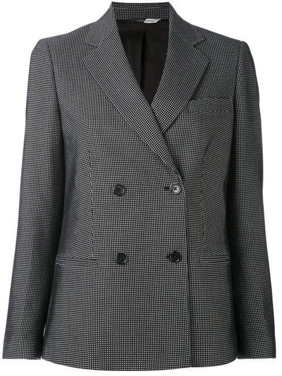 Ps By Paul Smith Patterned Double Breasted Blazer