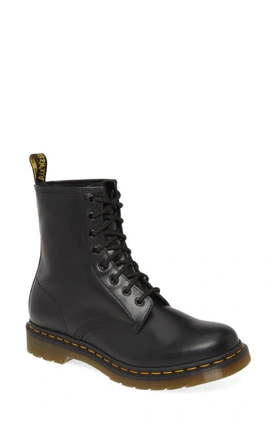 Dr. Martens "1460 Pascal" Military Boots In Black