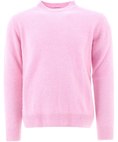 Gm 77 Lamb Wool Sweater In Pink