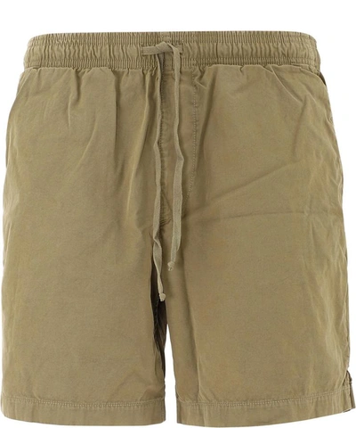 Save Khaki United Light Twill Shorts In Brown