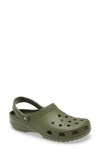 Crocstm Gender Inclusive Classic Clog In Army Green