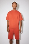 Acne Studios Printed T-shirt In Copper