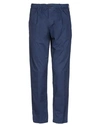White Sand 88 Casual Pants In Dark Blue