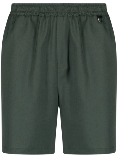 Low Brand D-ring Detail Track Shorts In Green