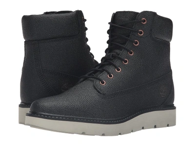 Timberland - Kenniston 6 Lace-up Boot (black Helcor Leather) Women's Lace-up Boots