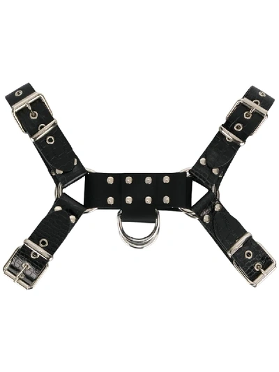Alyx Leather Harness In Nero
