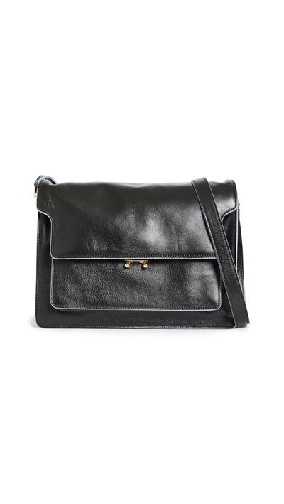 Marni Trunk Soft Bag Big In Black