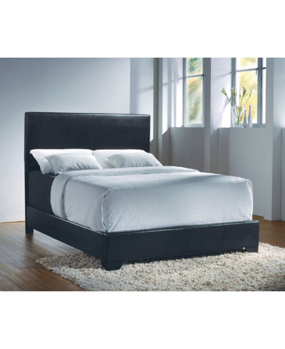 Coaster Home Furnishings Westfield Twin Upholstered Low-profile Bed In Black