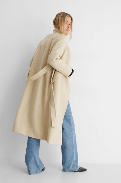 Mango Venus Coat Beige In Light Beige | ModeSens