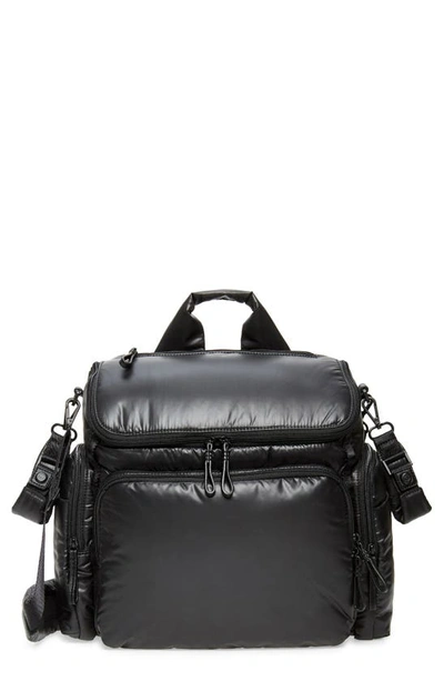 Caraa Medium Baby Bag In Black