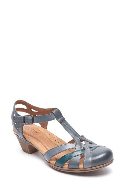 Rockport 'aubrey' Sandal In Blue Multi Leather