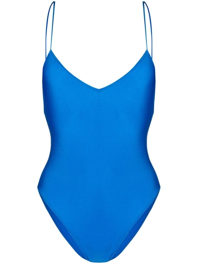 Mc2 Saint Barth Woman Bluette One Piece Swimsuit