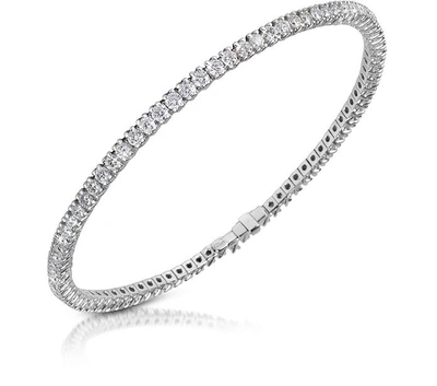 Gucci Bracelets White Diamond Eternity 18k Gold Tennis Bracelet