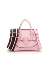 Versace Palazzo Empire Shoulder Bag In Rosa-burgundy-oro Chiaro|rosa