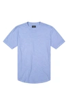 Goodlife Scallop Short Sleeve T-shirt In Blue Bell