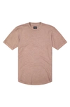 Goodlife Scallop Short Sleeve T-shirt In Macchiato