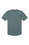 Goodlife Scallop Short Sleeve T-shirt In Evergreen