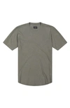 Goodlife Scallop Short Sleeve T-shirt In Olive Night