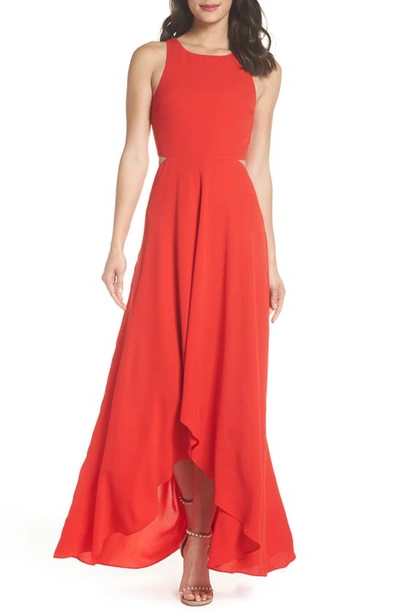 Ali & Jay Bohemian Rhapsody Maxi Dress In Red